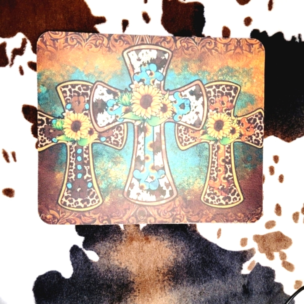 Western Cross Computer Mouse Pad